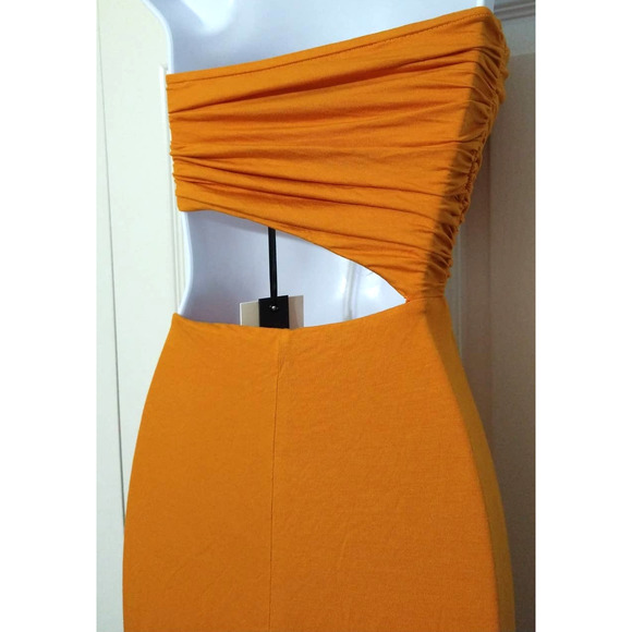 House of Harlow 1960 x Sofia Richie Sosa Jumpsuit in Rich Orange Size XS - Picture 11 of 15